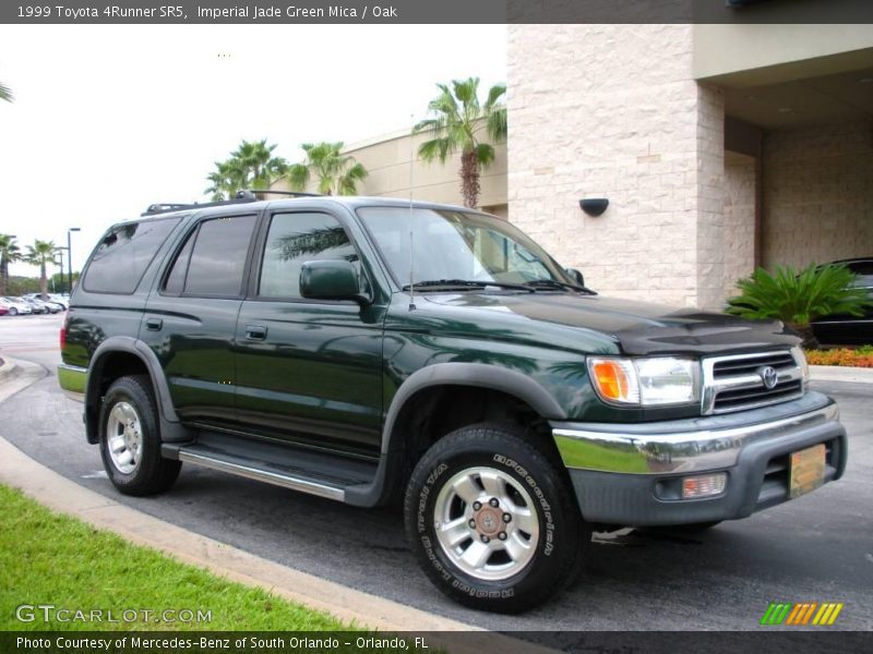 Imperial Jade Green Mica / Oak 1999 Toyota 4Runner SR5