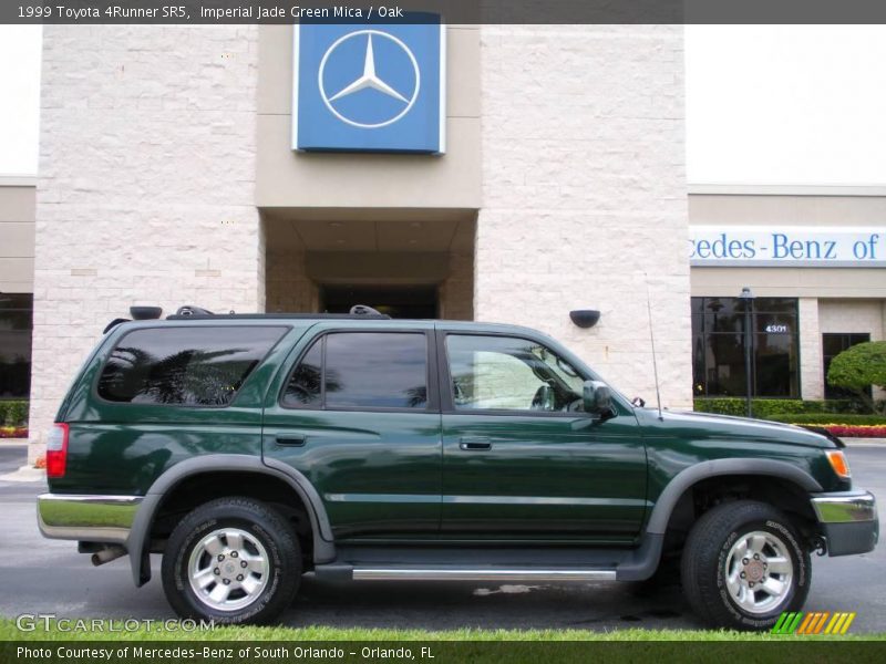 Imperial Jade Green Mica / Oak 1999 Toyota 4Runner SR5