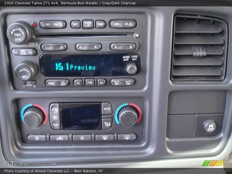 Bermuda Blue Metallic / Gray/Dark Charcoal 2006 Chevrolet Tahoe Z71 4x4