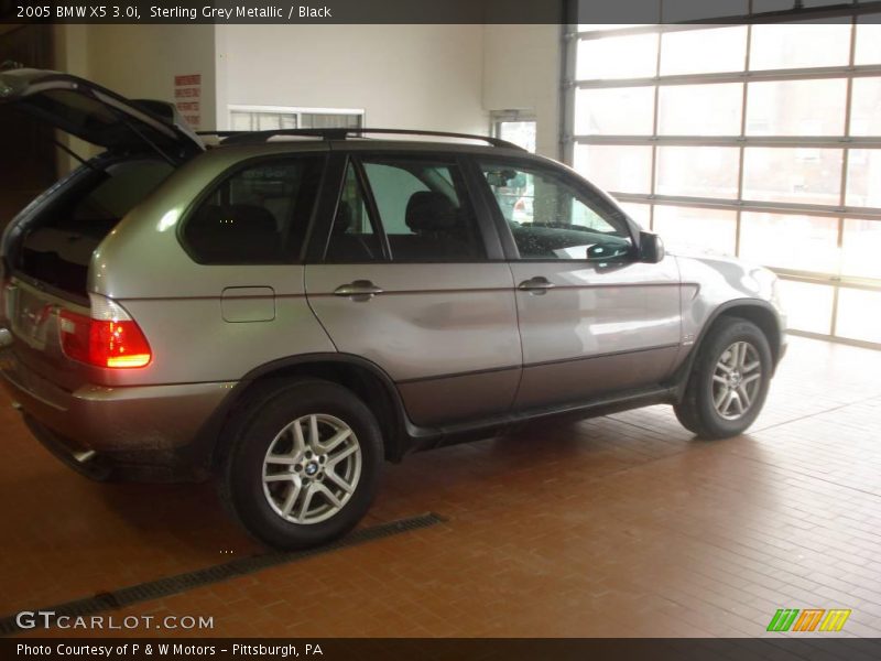 Sterling Grey Metallic / Black 2005 BMW X5 3.0i