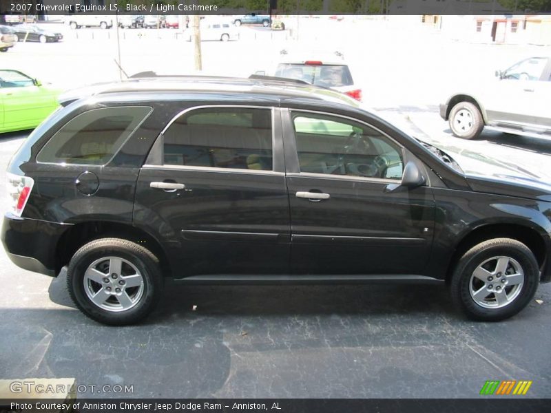 Black / Light Cashmere 2007 Chevrolet Equinox LS