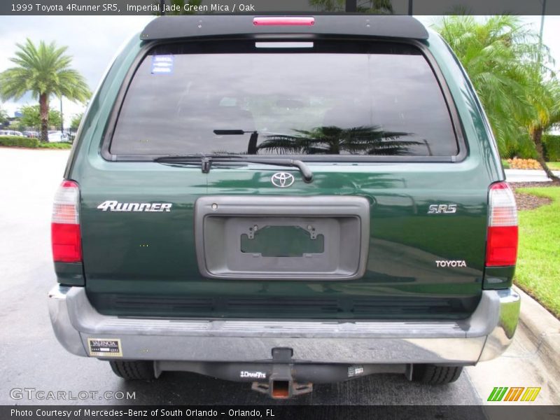 Imperial Jade Green Mica / Oak 1999 Toyota 4Runner SR5