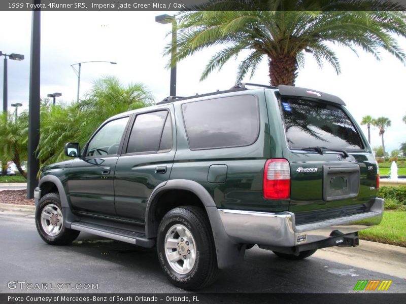 Imperial Jade Green Mica / Oak 1999 Toyota 4Runner SR5