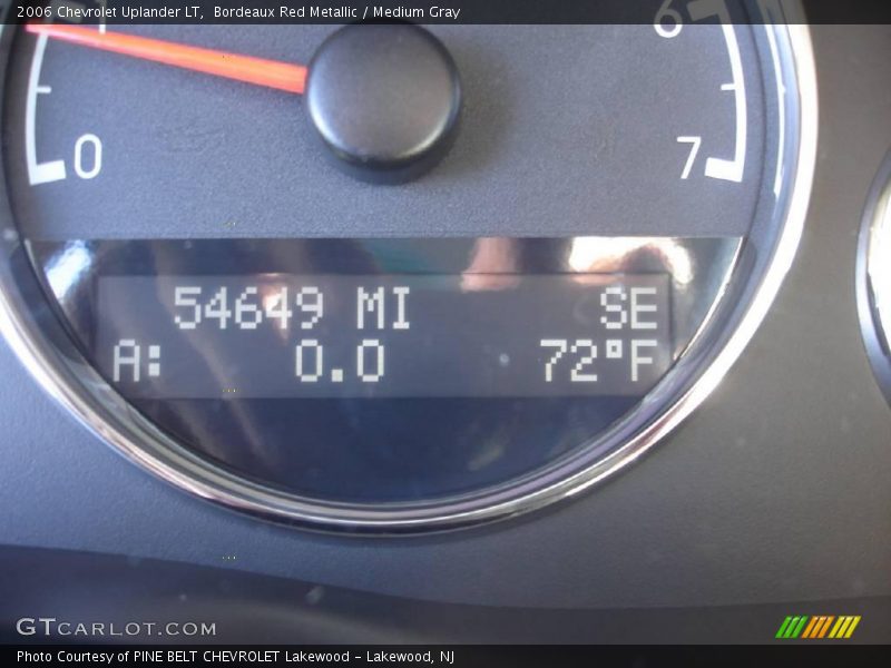 Bordeaux Red Metallic / Medium Gray 2006 Chevrolet Uplander LT