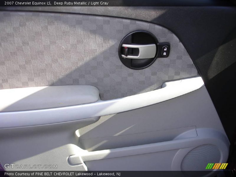 Deep Ruby Metallic / Light Gray 2007 Chevrolet Equinox LS