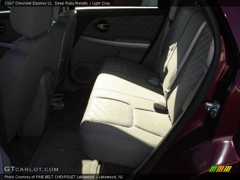 Deep Ruby Metallic / Light Gray 2007 Chevrolet Equinox LS