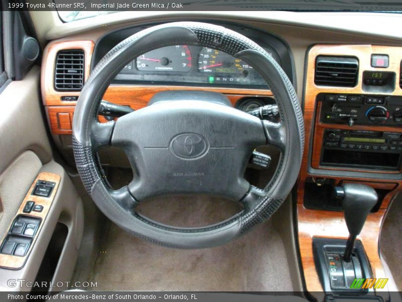 Imperial Jade Green Mica / Oak 1999 Toyota 4Runner SR5