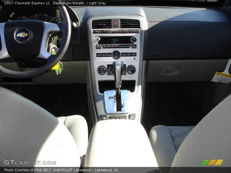Deep Ruby Metallic / Light Gray 2007 Chevrolet Equinox LS