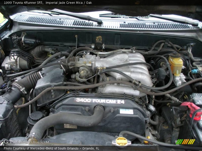 Imperial Jade Green Mica / Oak 1999 Toyota 4Runner SR5