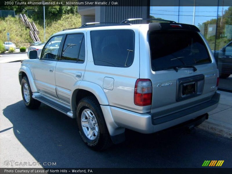 Millennium Silver Metallic / Oak 2000 Toyota 4Runner Limited 4x4