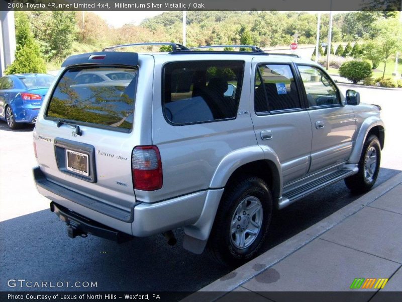 Millennium Silver Metallic / Oak 2000 Toyota 4Runner Limited 4x4