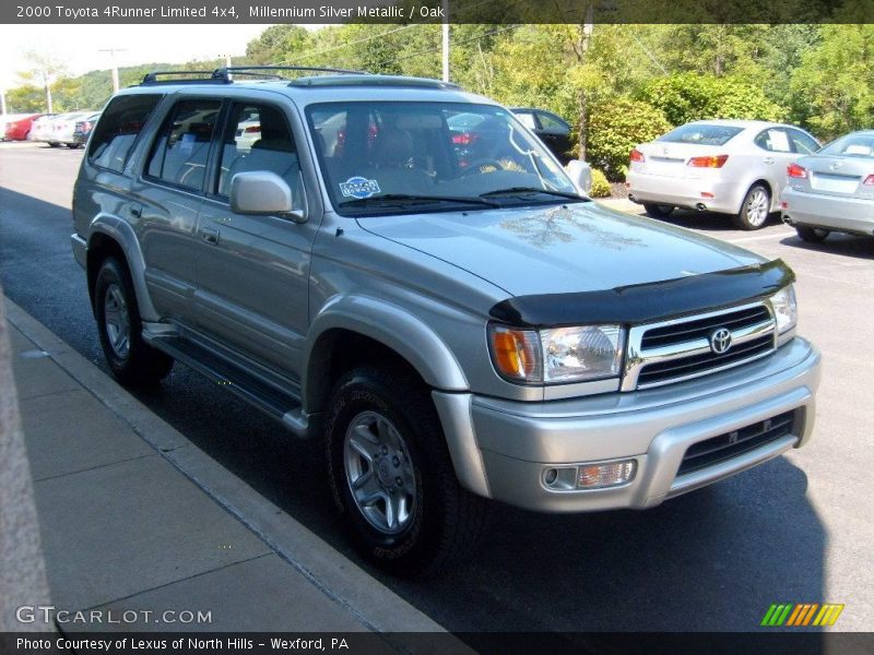 Millennium Silver Metallic / Oak 2000 Toyota 4Runner Limited 4x4