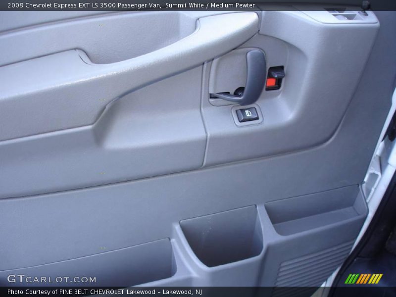 Summit White / Medium Pewter 2008 Chevrolet Express EXT LS 3500 Passenger Van