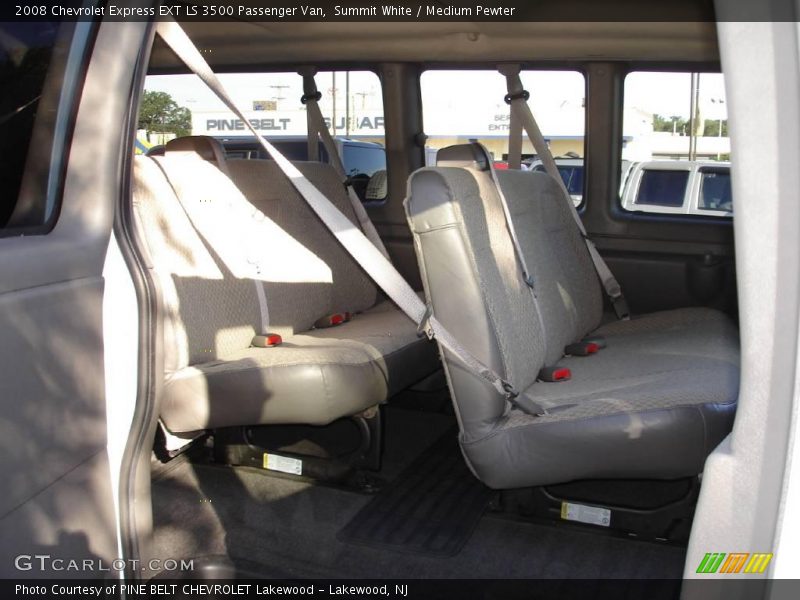 Summit White / Medium Pewter 2008 Chevrolet Express EXT LS 3500 Passenger Van