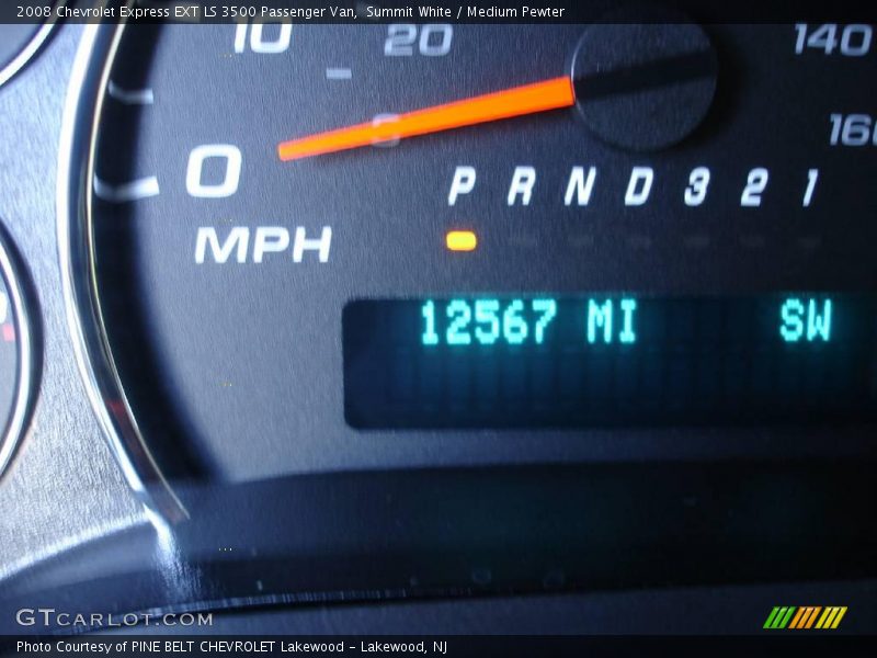 Summit White / Medium Pewter 2008 Chevrolet Express EXT LS 3500 Passenger Van
