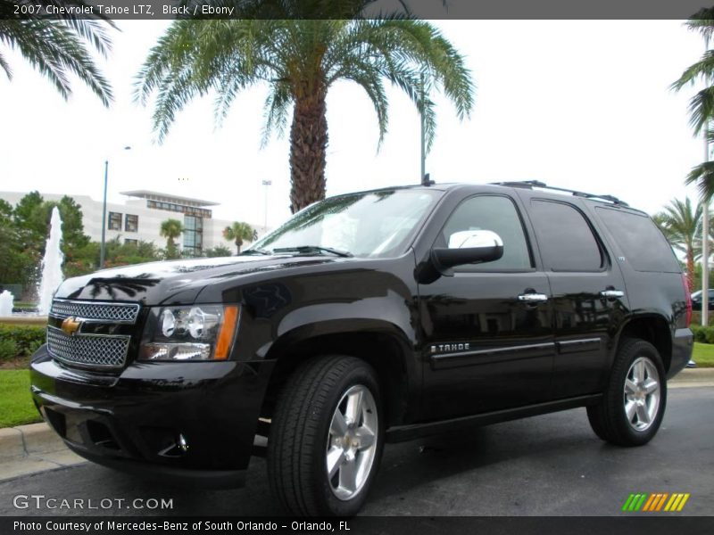 Black / Ebony 2007 Chevrolet Tahoe LTZ