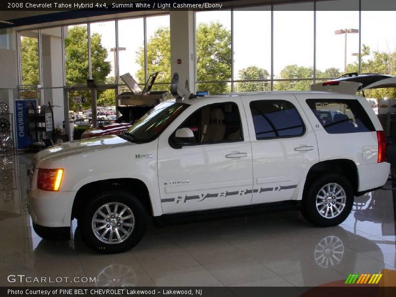 Summit White / Light Cashmere/Ebony 2008 Chevrolet Tahoe Hybrid 4x4