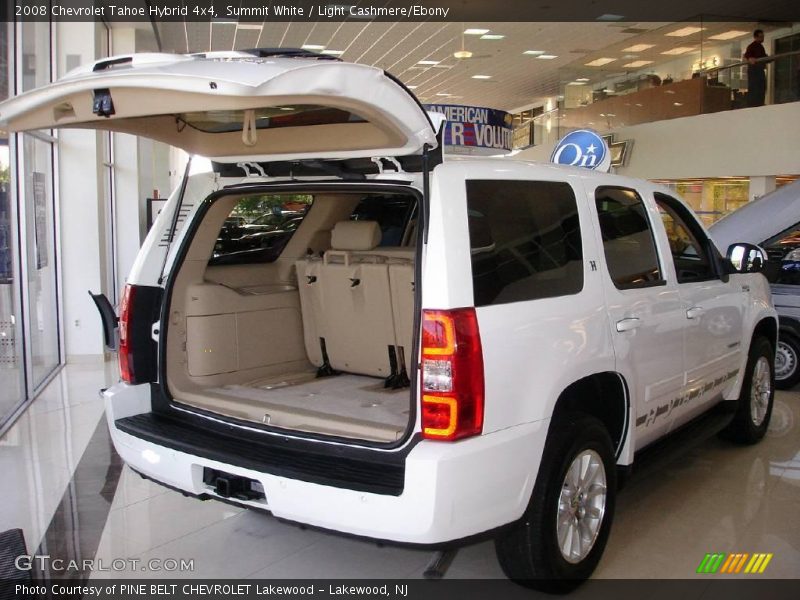 Summit White / Light Cashmere/Ebony 2008 Chevrolet Tahoe Hybrid 4x4