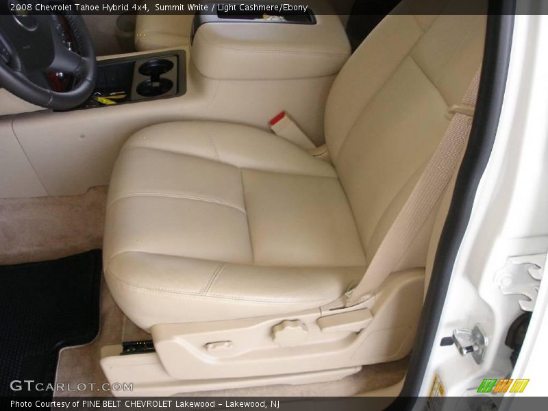 Summit White / Light Cashmere/Ebony 2008 Chevrolet Tahoe Hybrid 4x4