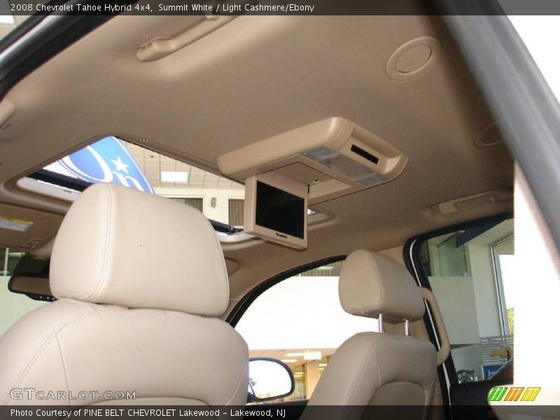 Summit White / Light Cashmere/Ebony 2008 Chevrolet Tahoe Hybrid 4x4