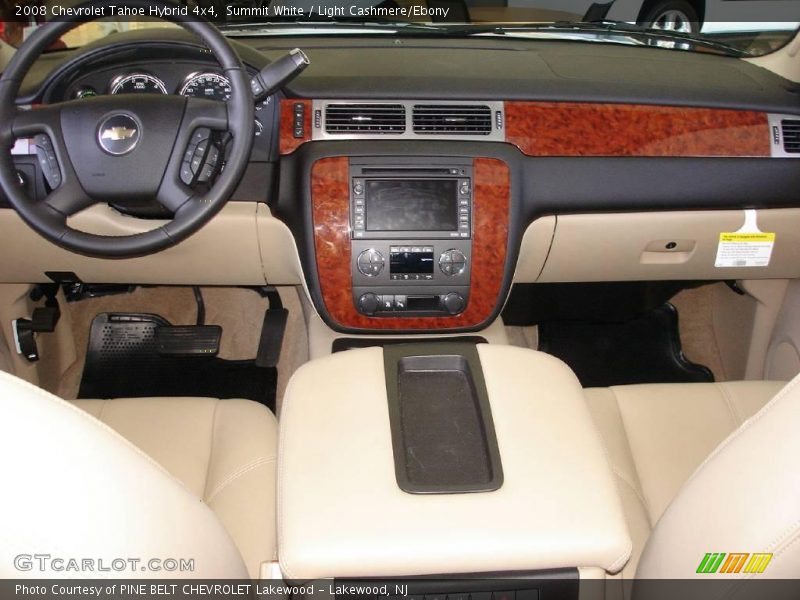 Summit White / Light Cashmere/Ebony 2008 Chevrolet Tahoe Hybrid 4x4