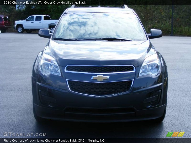 Cyber Gray Metallic / Jet Black 2010 Chevrolet Equinox LT
