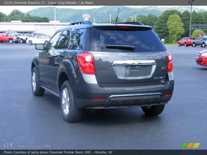 Cyber Gray Metallic / Jet Black 2010 Chevrolet Equinox LT