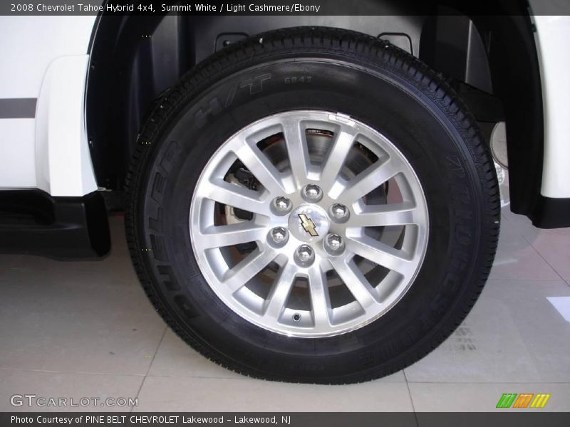 Summit White / Light Cashmere/Ebony 2008 Chevrolet Tahoe Hybrid 4x4