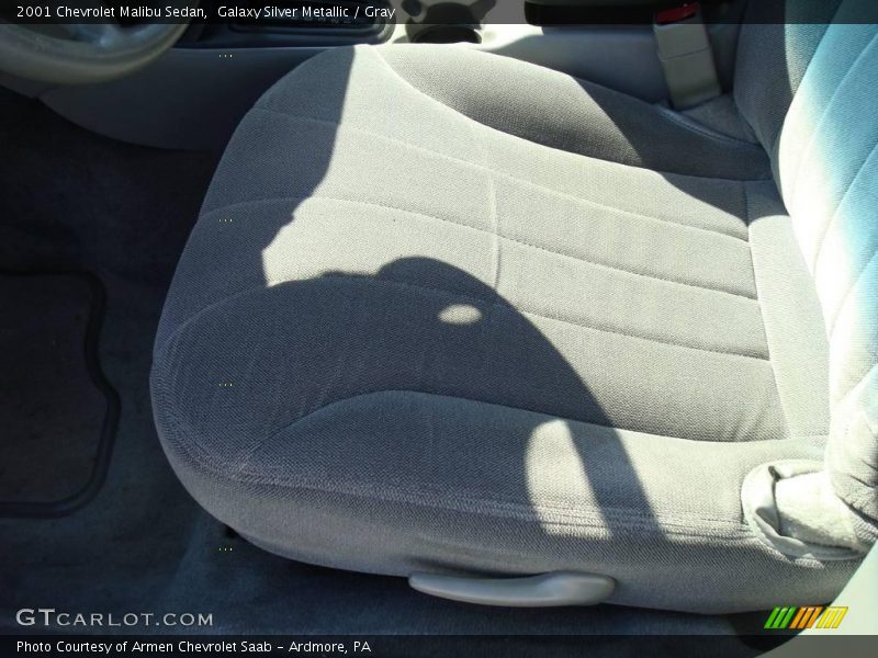 Galaxy Silver Metallic / Gray 2001 Chevrolet Malibu Sedan