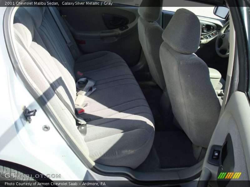 Galaxy Silver Metallic / Gray 2001 Chevrolet Malibu Sedan