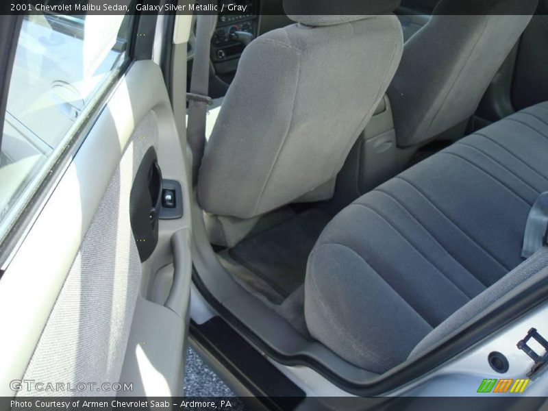 Galaxy Silver Metallic / Gray 2001 Chevrolet Malibu Sedan
