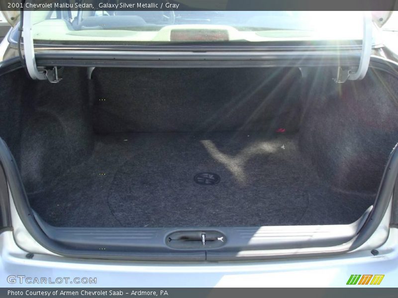 Galaxy Silver Metallic / Gray 2001 Chevrolet Malibu Sedan