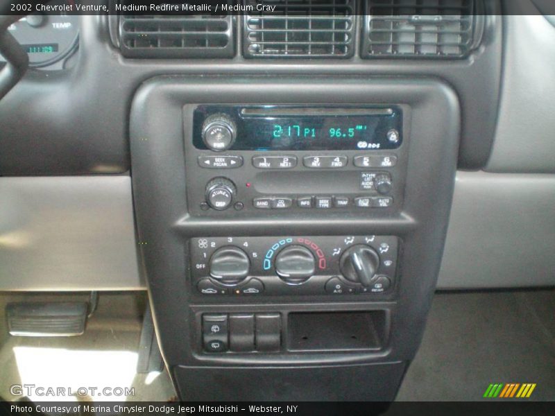 Medium Redfire Metallic / Medium Gray 2002 Chevrolet Venture