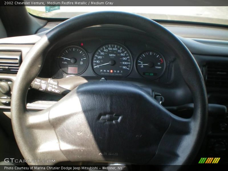 Medium Redfire Metallic / Medium Gray 2002 Chevrolet Venture