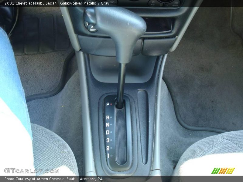 Galaxy Silver Metallic / Gray 2001 Chevrolet Malibu Sedan