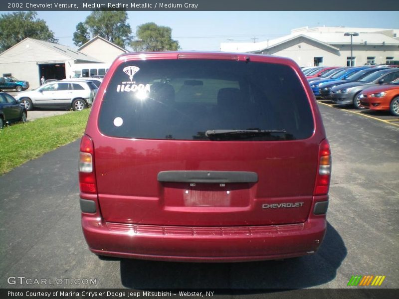 Medium Redfire Metallic / Medium Gray 2002 Chevrolet Venture