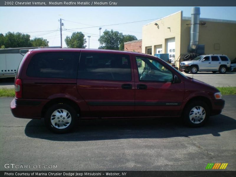 Medium Redfire Metallic / Medium Gray 2002 Chevrolet Venture