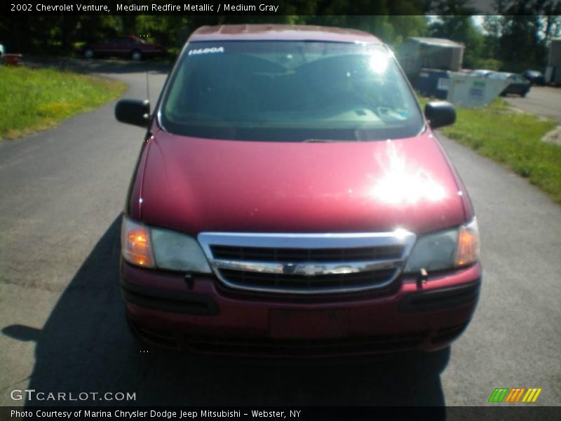 Medium Redfire Metallic / Medium Gray 2002 Chevrolet Venture
