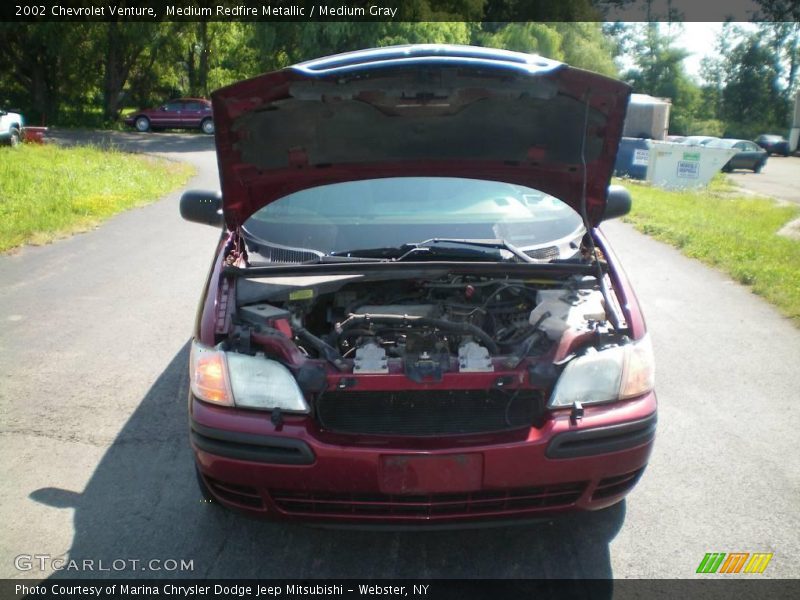 Medium Redfire Metallic / Medium Gray 2002 Chevrolet Venture
