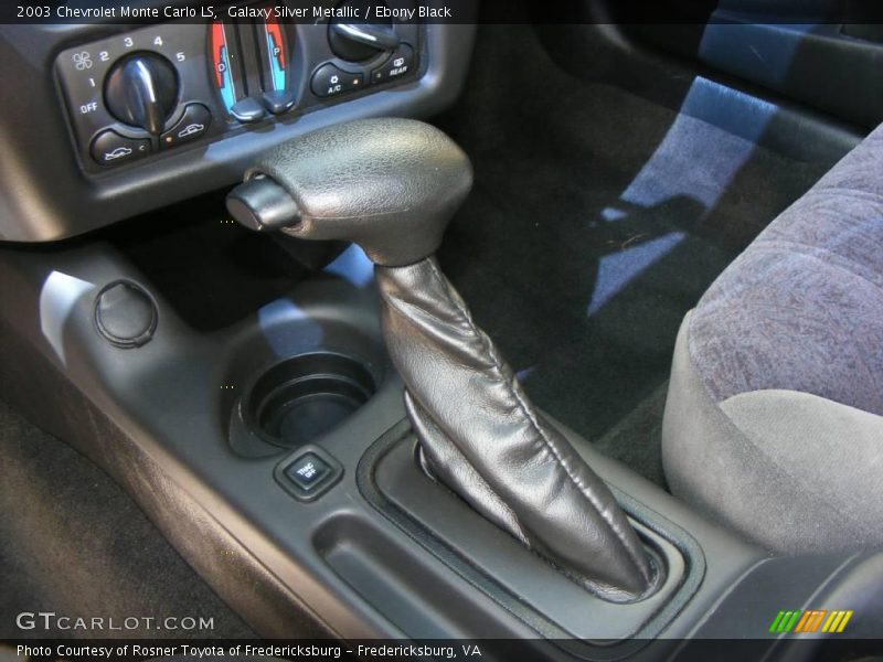 Galaxy Silver Metallic / Ebony Black 2003 Chevrolet Monte Carlo LS