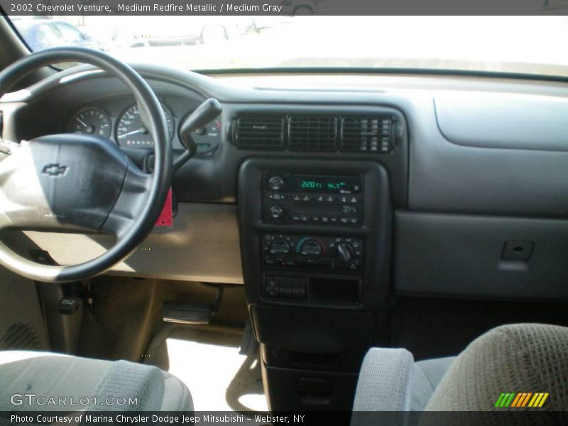 Medium Redfire Metallic / Medium Gray 2002 Chevrolet Venture