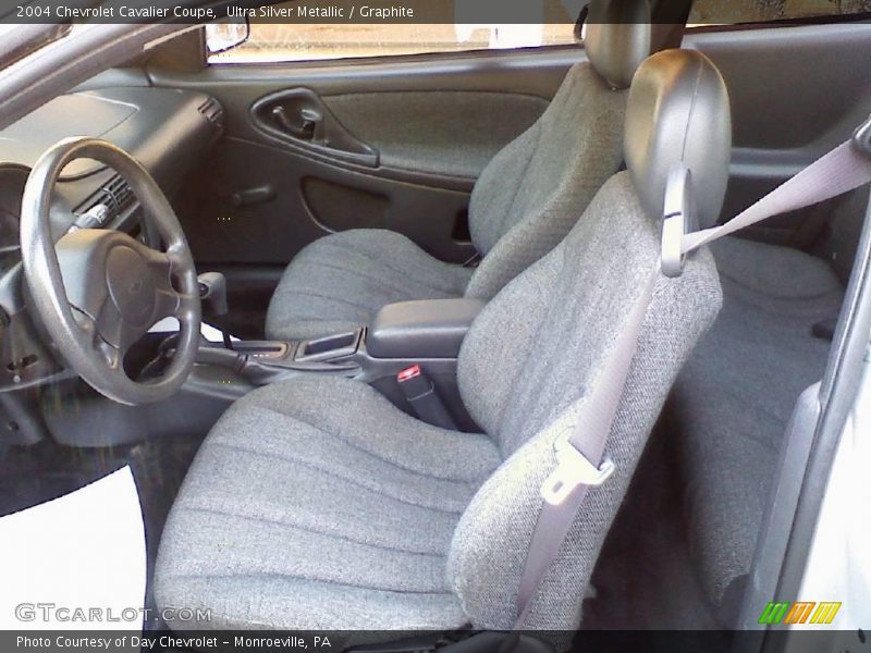 Ultra Silver Metallic / Graphite 2004 Chevrolet Cavalier Coupe