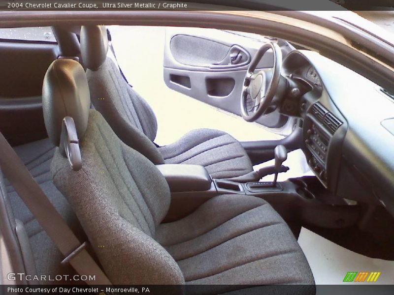 Ultra Silver Metallic / Graphite 2004 Chevrolet Cavalier Coupe