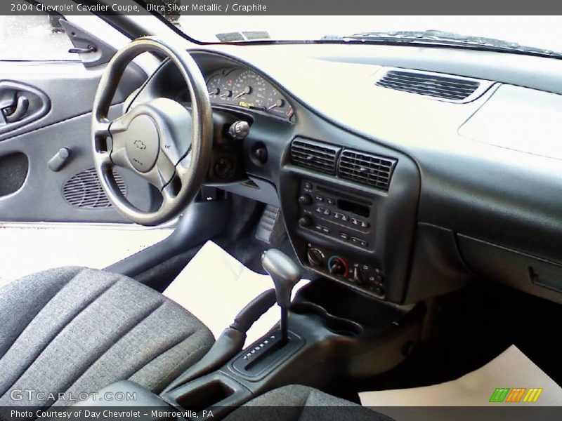 Ultra Silver Metallic / Graphite 2004 Chevrolet Cavalier Coupe