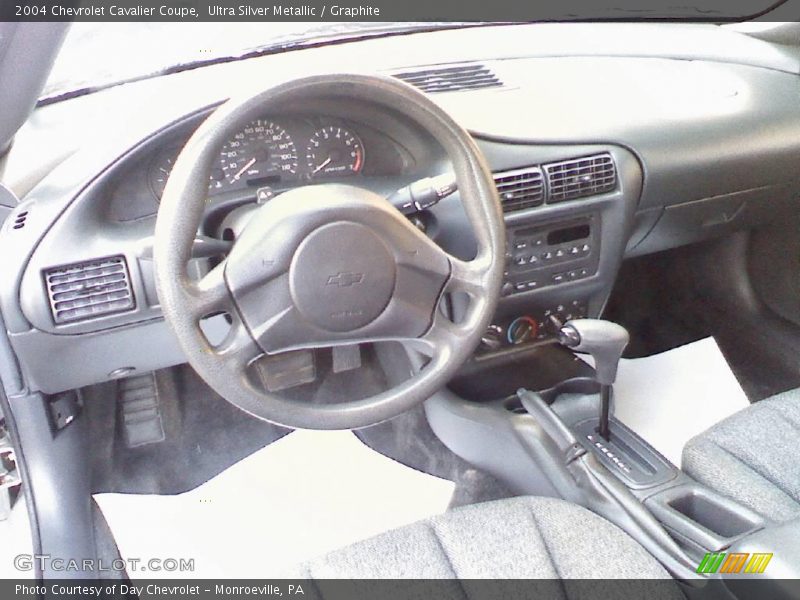 Ultra Silver Metallic / Graphite 2004 Chevrolet Cavalier Coupe