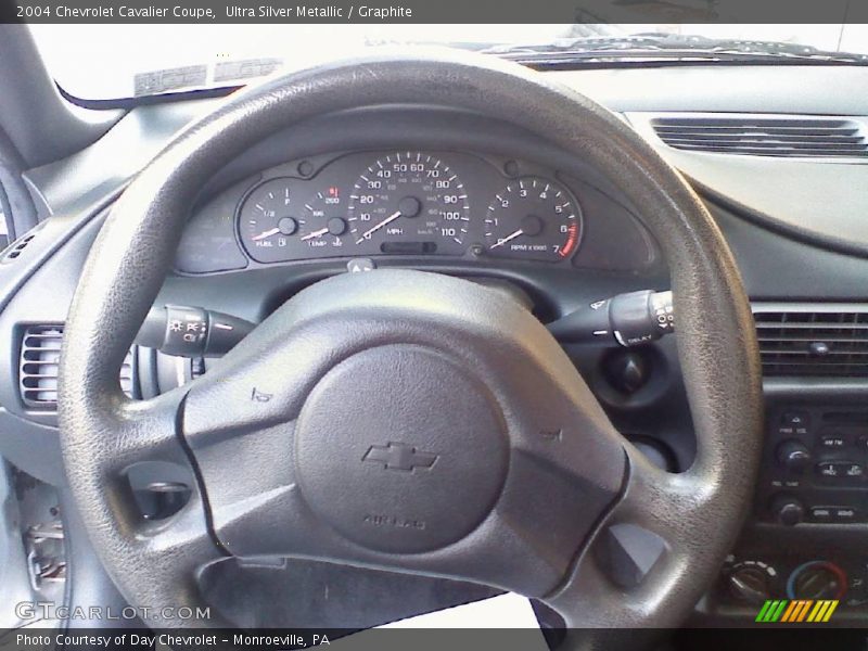 Ultra Silver Metallic / Graphite 2004 Chevrolet Cavalier Coupe