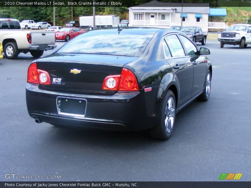 Black Granite Metallic / Ebony 2010 Chevrolet Malibu LT Sedan