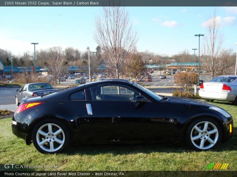 Super Black / Carbon Black 2003 Nissan 350Z Coupe