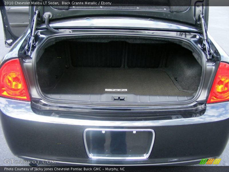 Black Granite Metallic / Ebony 2010 Chevrolet Malibu LT Sedan