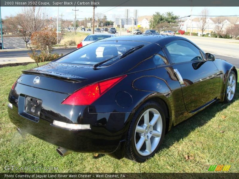 Super Black / Carbon Black 2003 Nissan 350Z Coupe